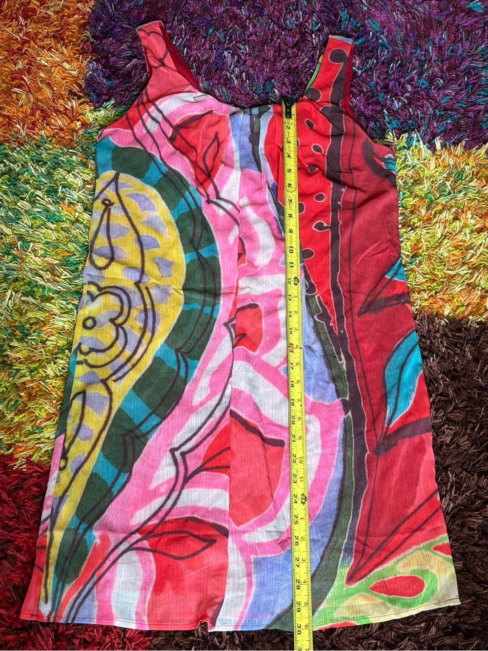 Desigual Vesta Fresita multicolored tank dress. - Picture 10 of 14